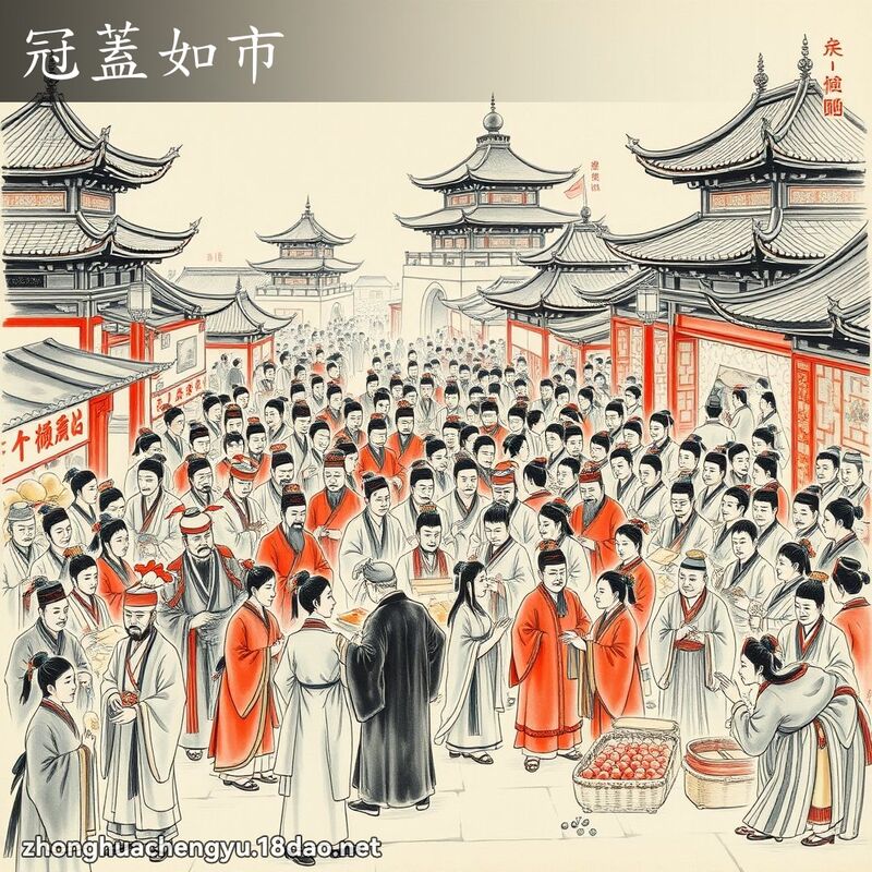 冠蓋如市 配图