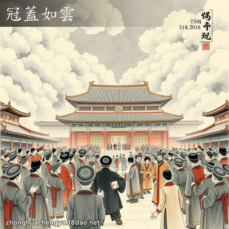 冠蓋如雲 配图