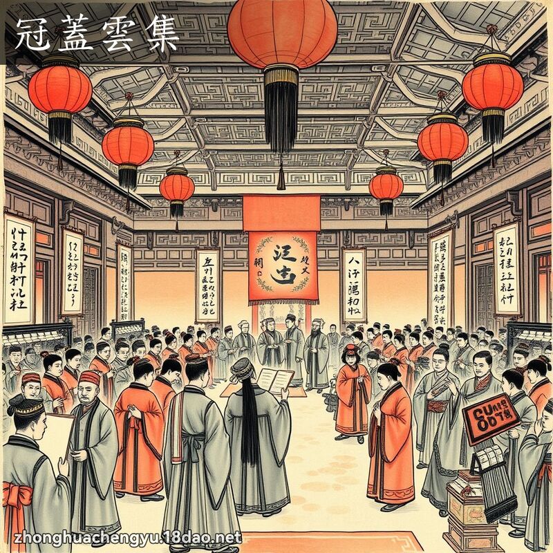 冠蓋雲集 配图