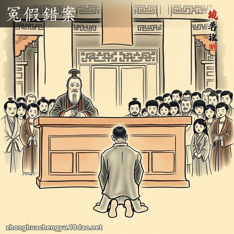 冤假錯案 配图