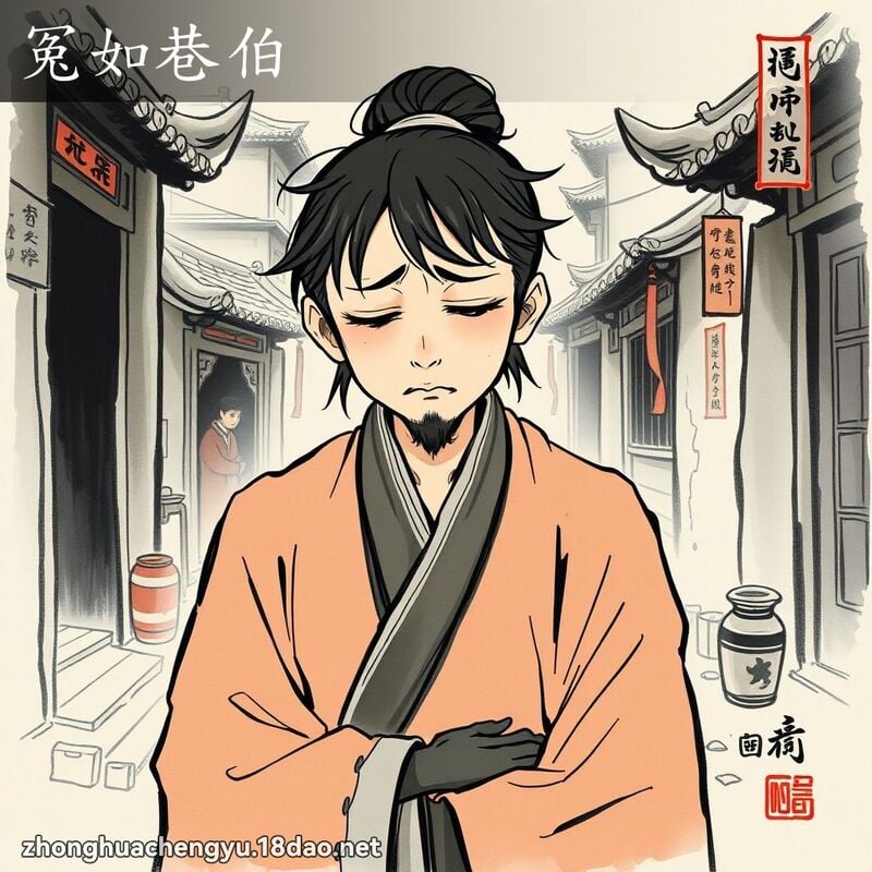 冤如巷伯 配图