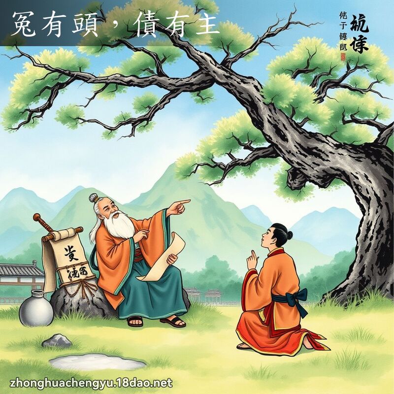 冤有頭,債有主 配图
