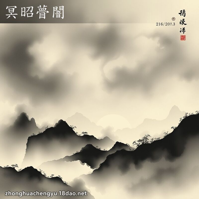 冥昭瞢闇 配图