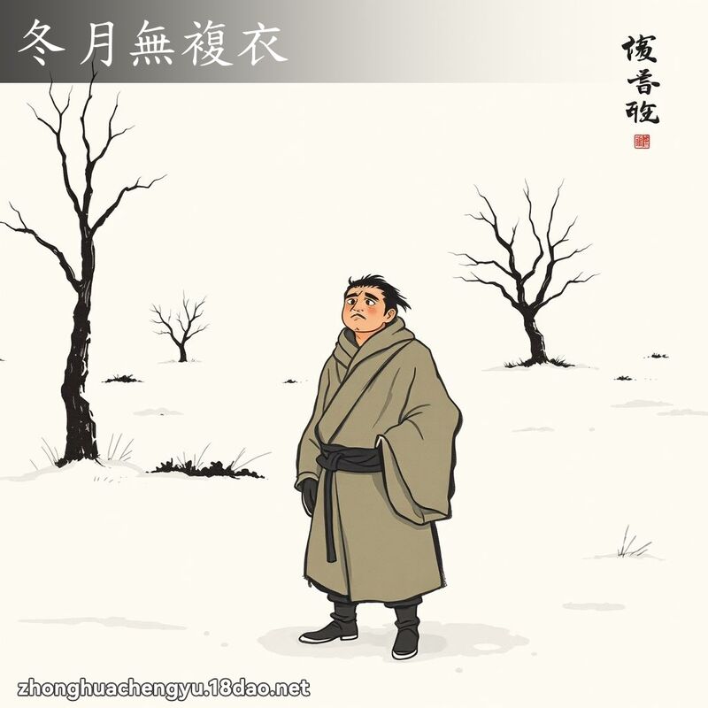 冬月無複衣 配图