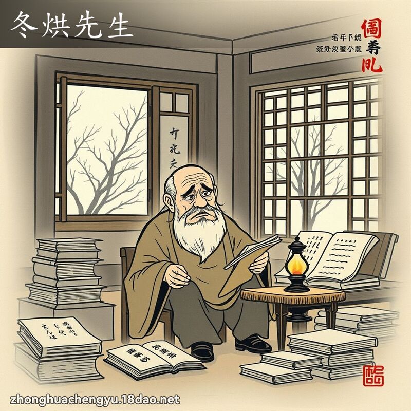 冬烘先生 配图