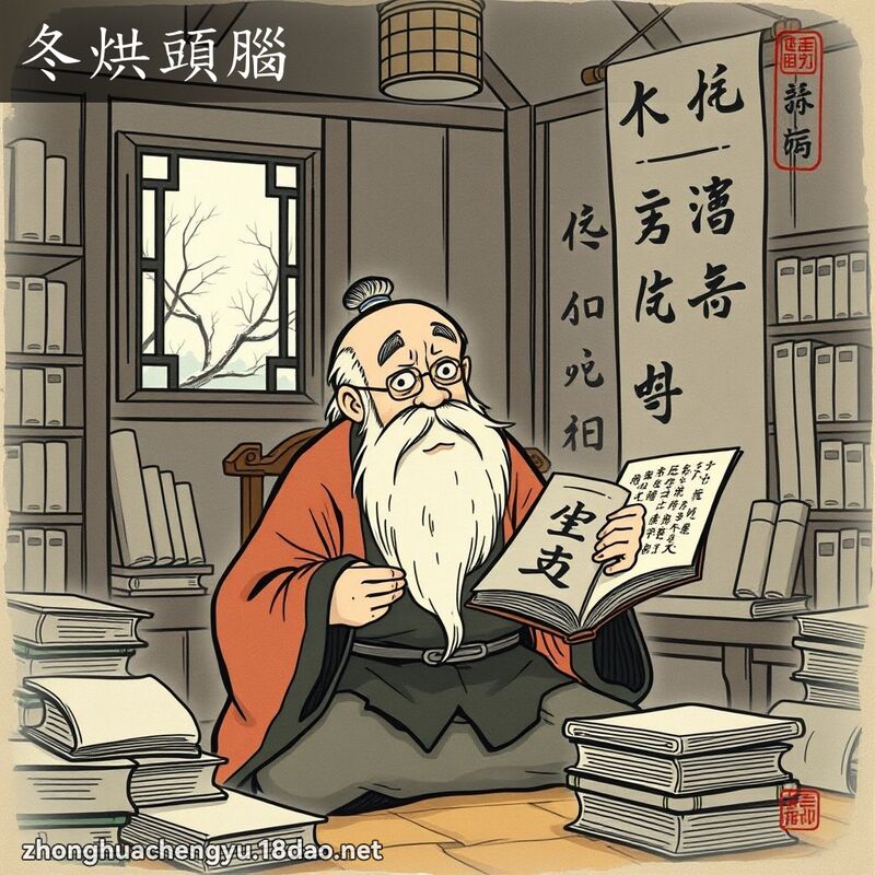 冬烘頭腦 配图