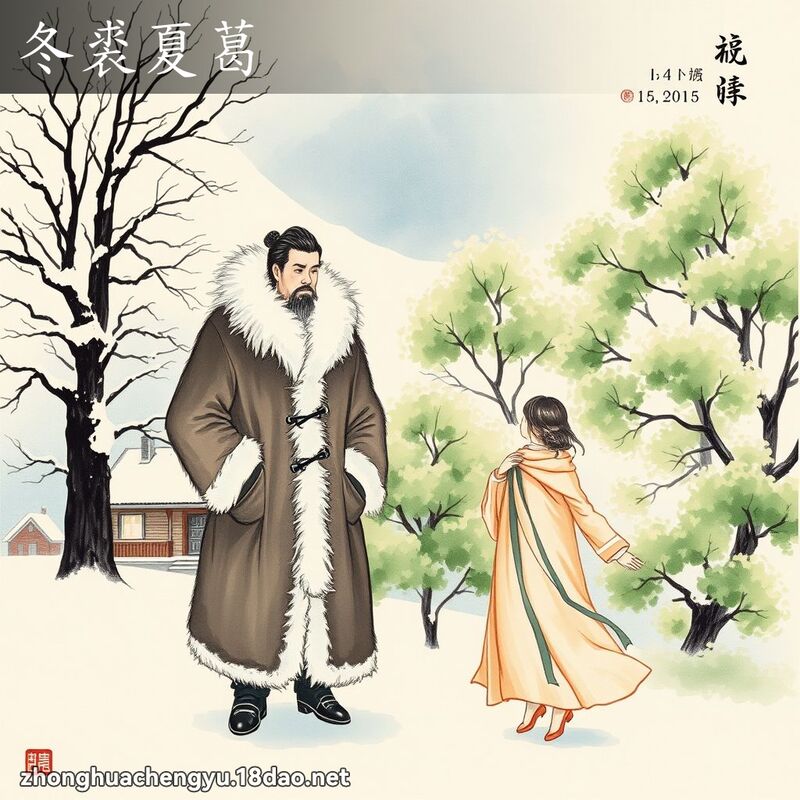 冬裘夏葛 配图