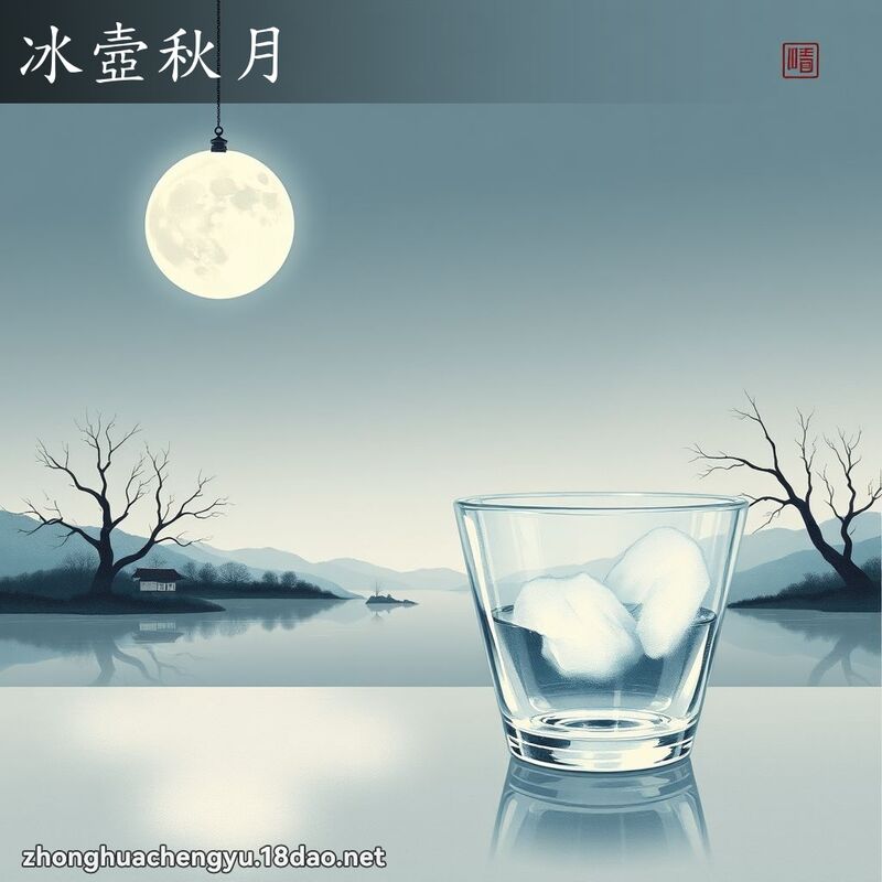 冰壼秋月 配图