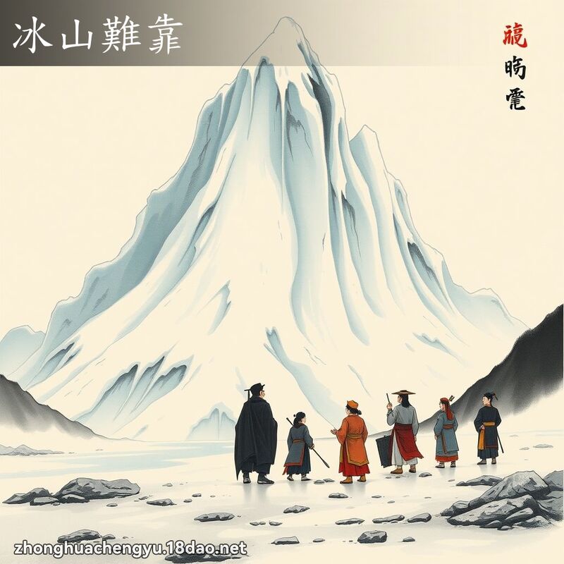 冰山難靠 配图