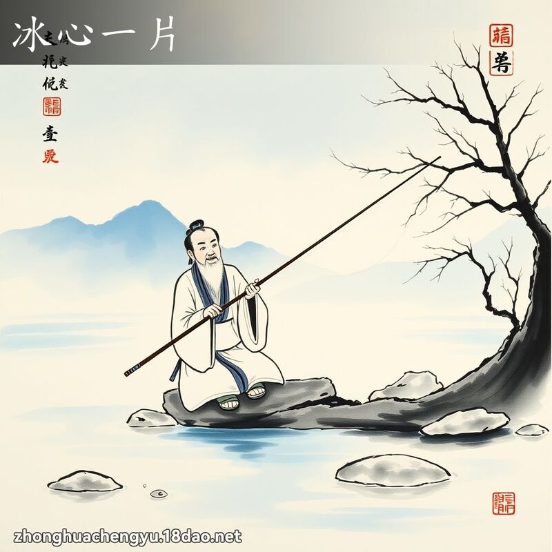 冰心一片 配图
