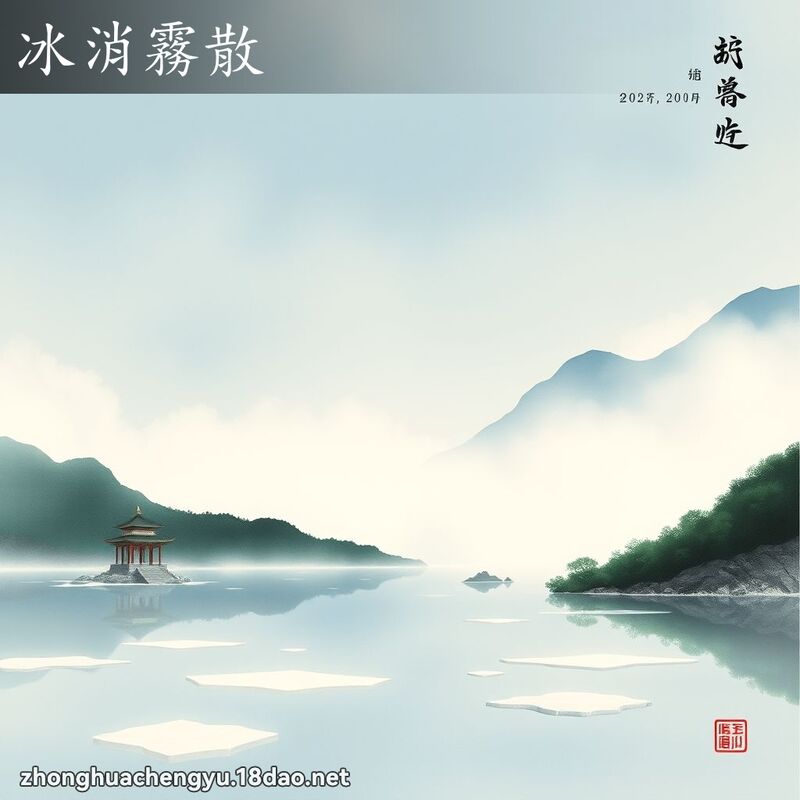 冰消霧散 配图