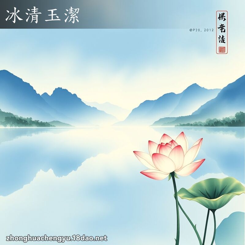 冰清玉潔 配图