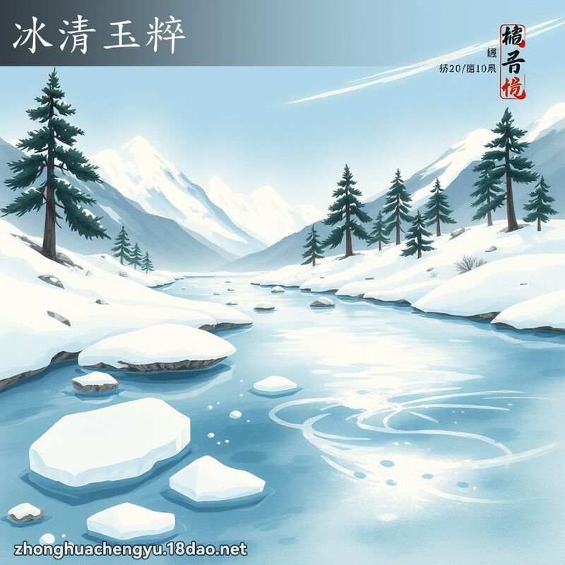 冰清玉粹 配图