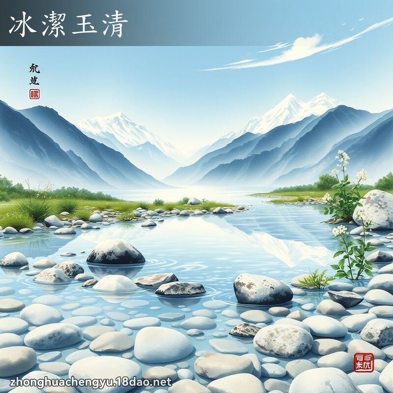 冰潔玉清 配图