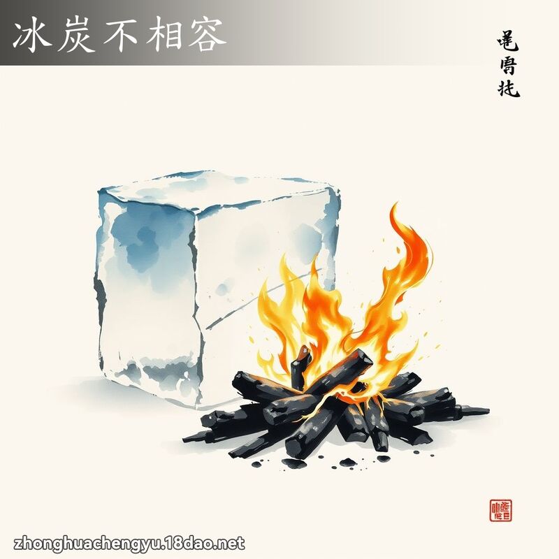 冰炭不相容 配图