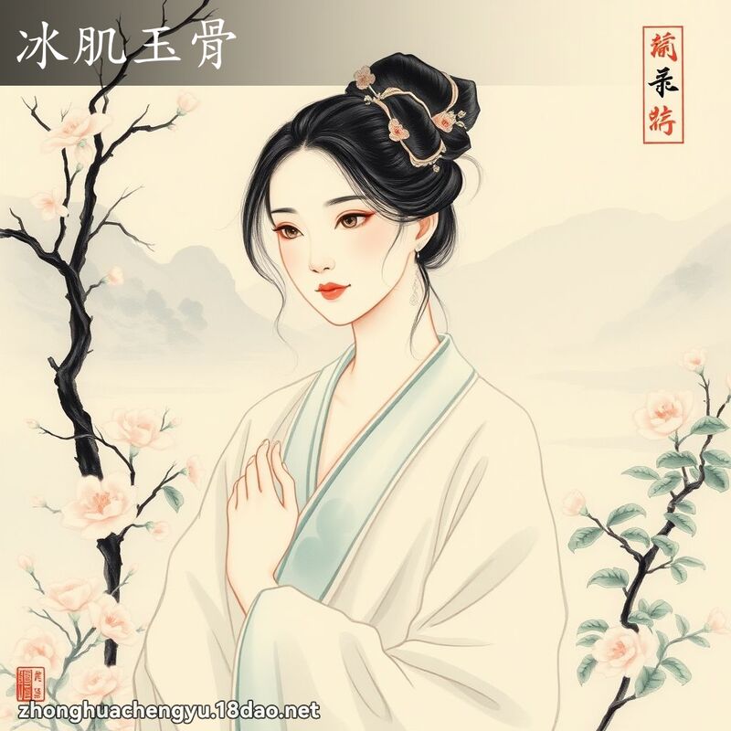 冰肌玉骨 配图