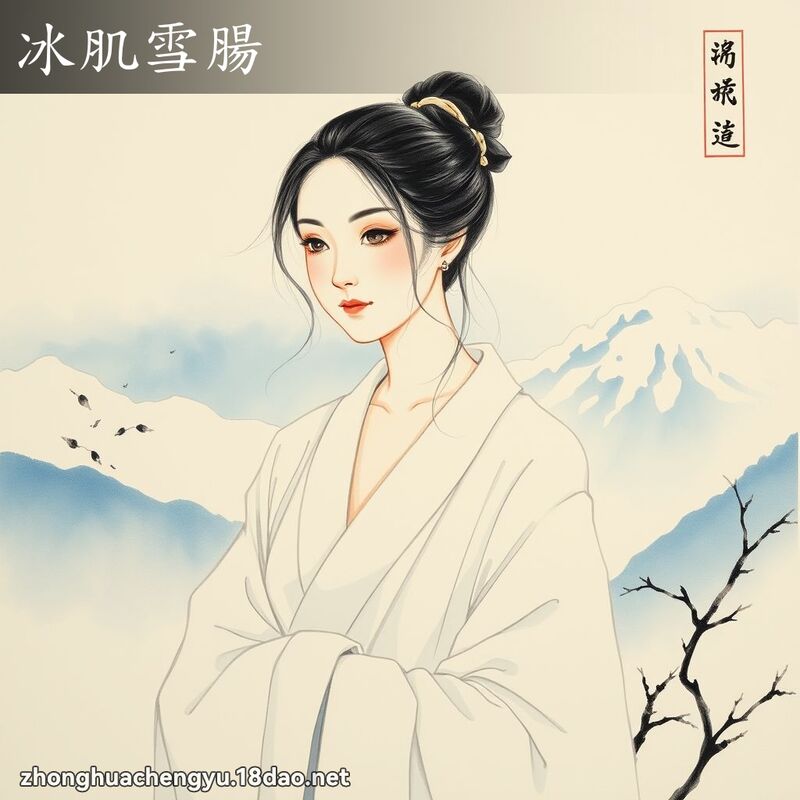 冰肌雪腸 配图