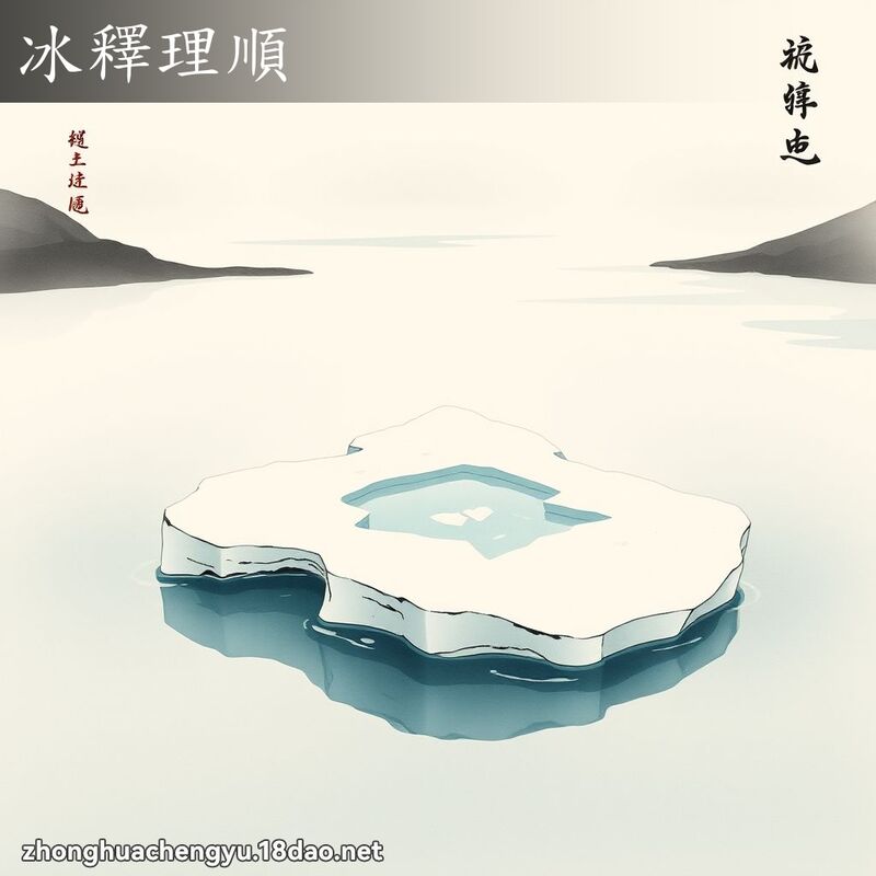 冰釋理順 配图