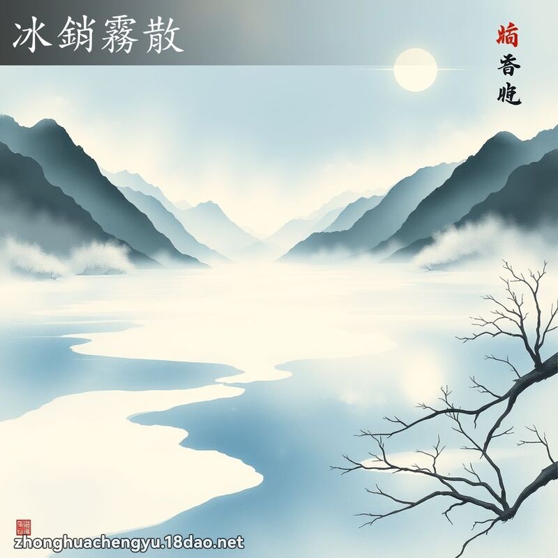 冰銷霧散 配图