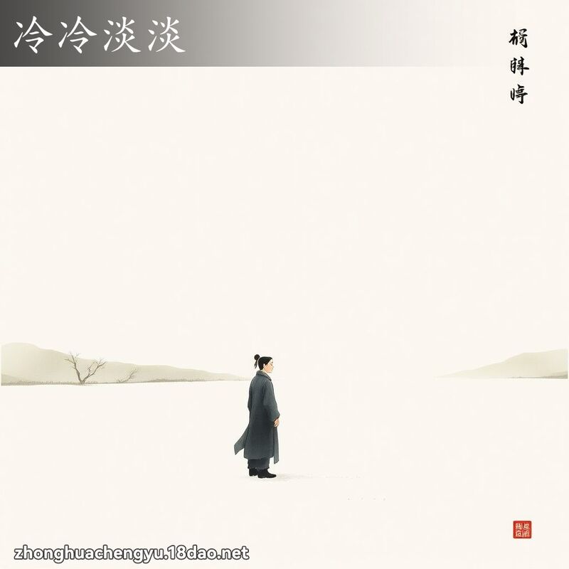 冷冷淡淡 配图