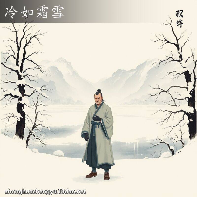 冷如霜雪 配图
