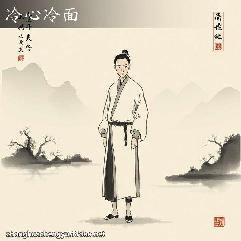 冷心冷面 配图