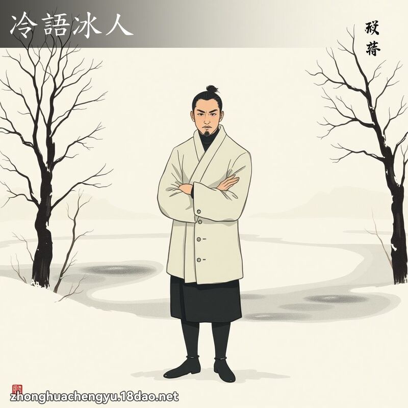 冷語冰人 配图