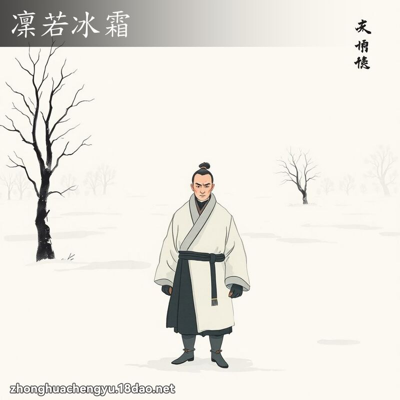 凜若冰霜 配图