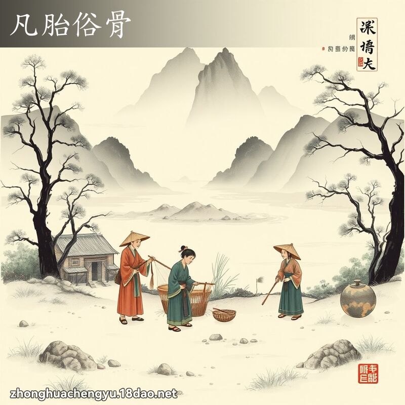 凡胎俗骨 配图