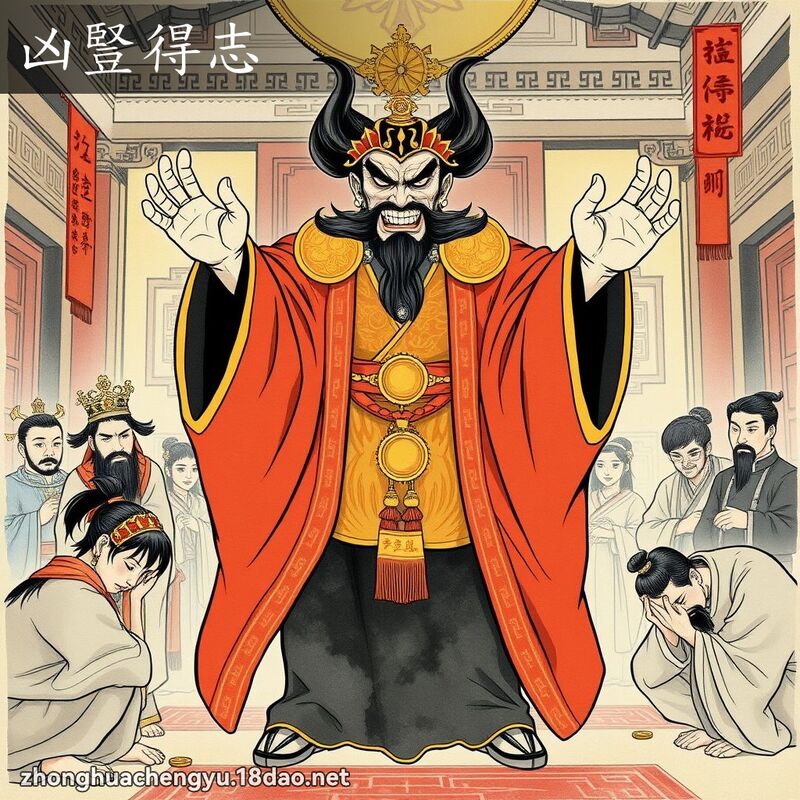 凶豎得志 配图