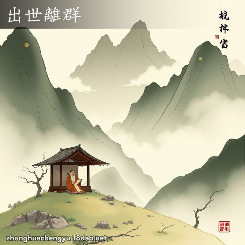 出世離群 配图