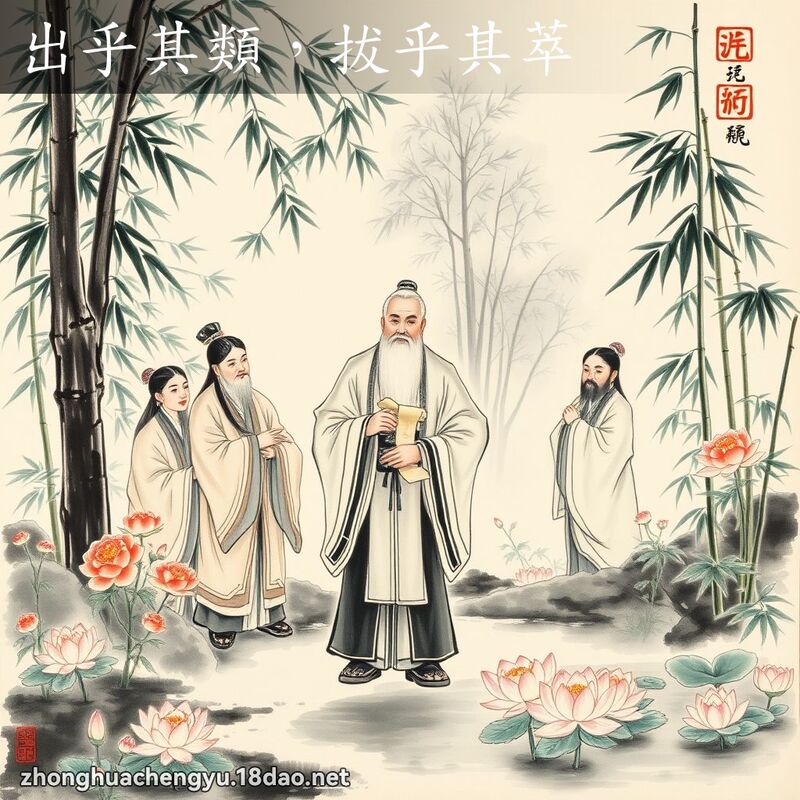 出乎其類,拔乎其萃 配图