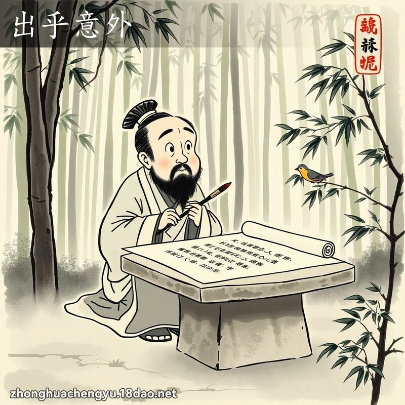 出乎意外 配图
