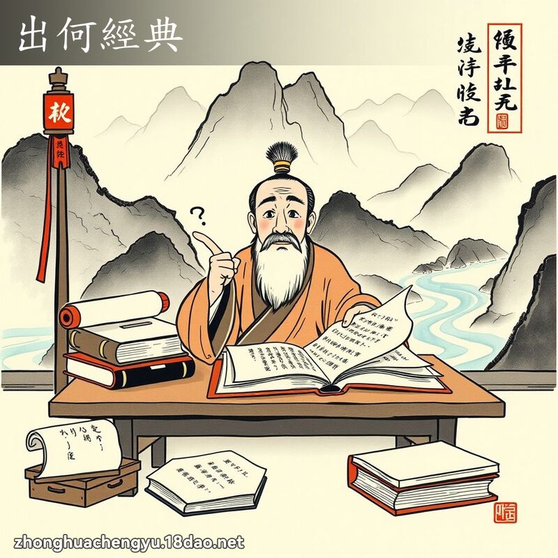 出何經典 配图