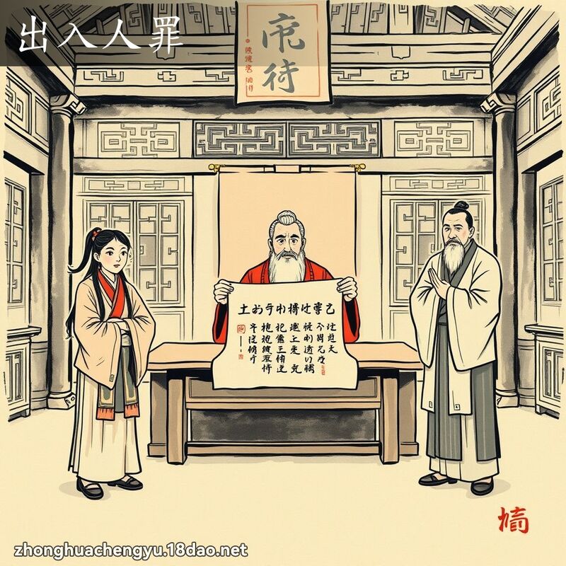 出入人罪 配图