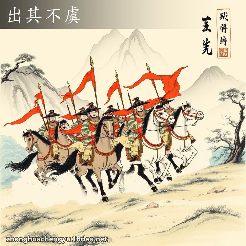 出其不虞 配图