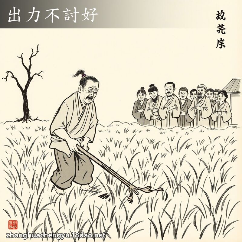 出力不討好 配图