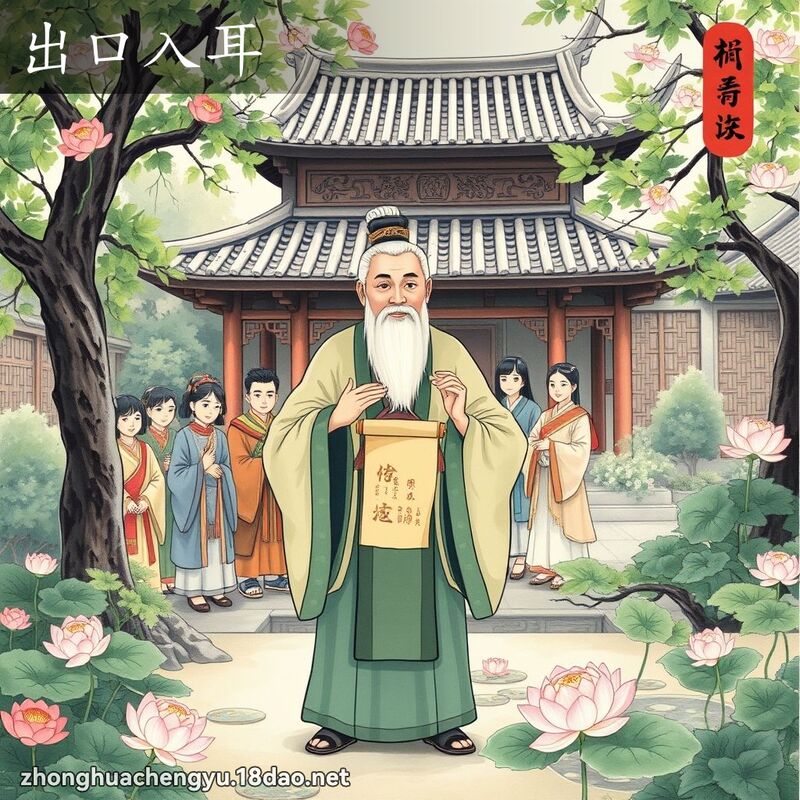 出口入耳 配图