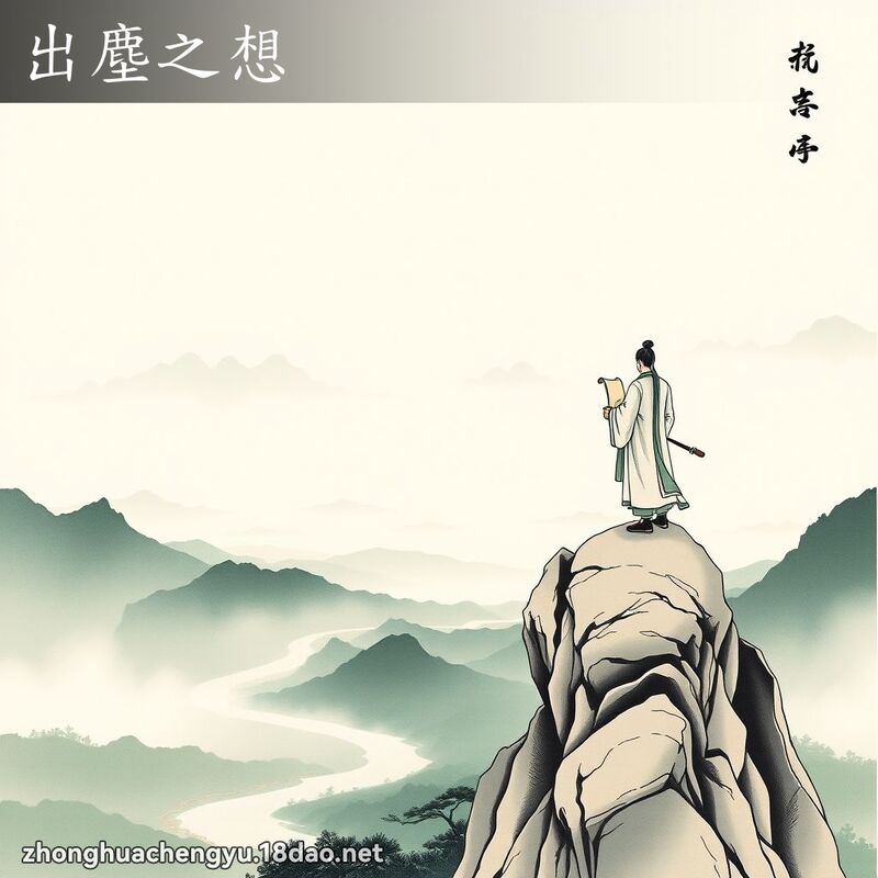 出塵之想 配图
