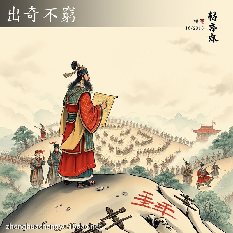 出奇不窮 配图