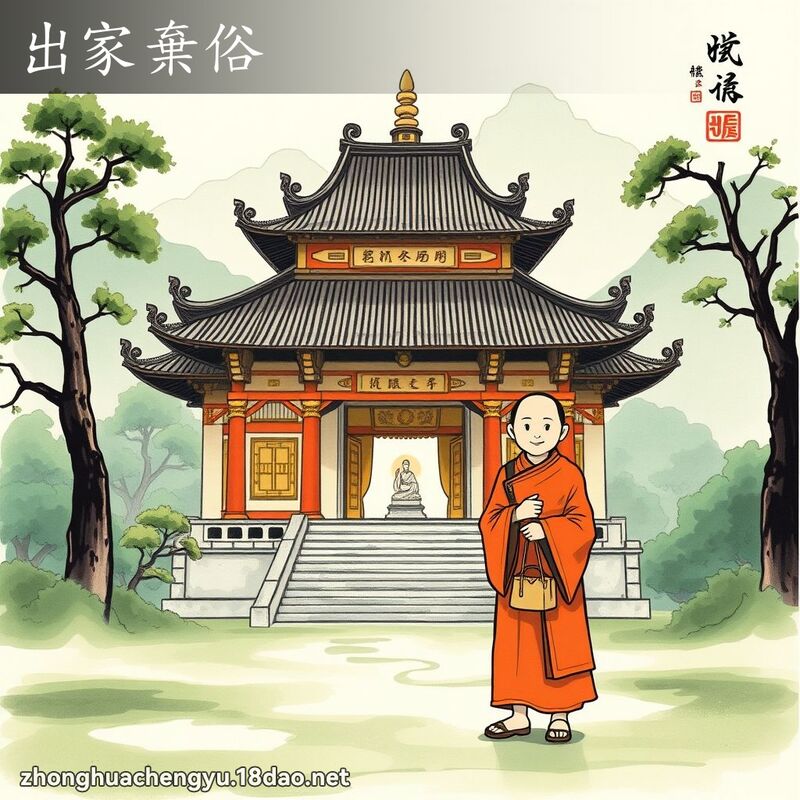 出家棄俗 配图