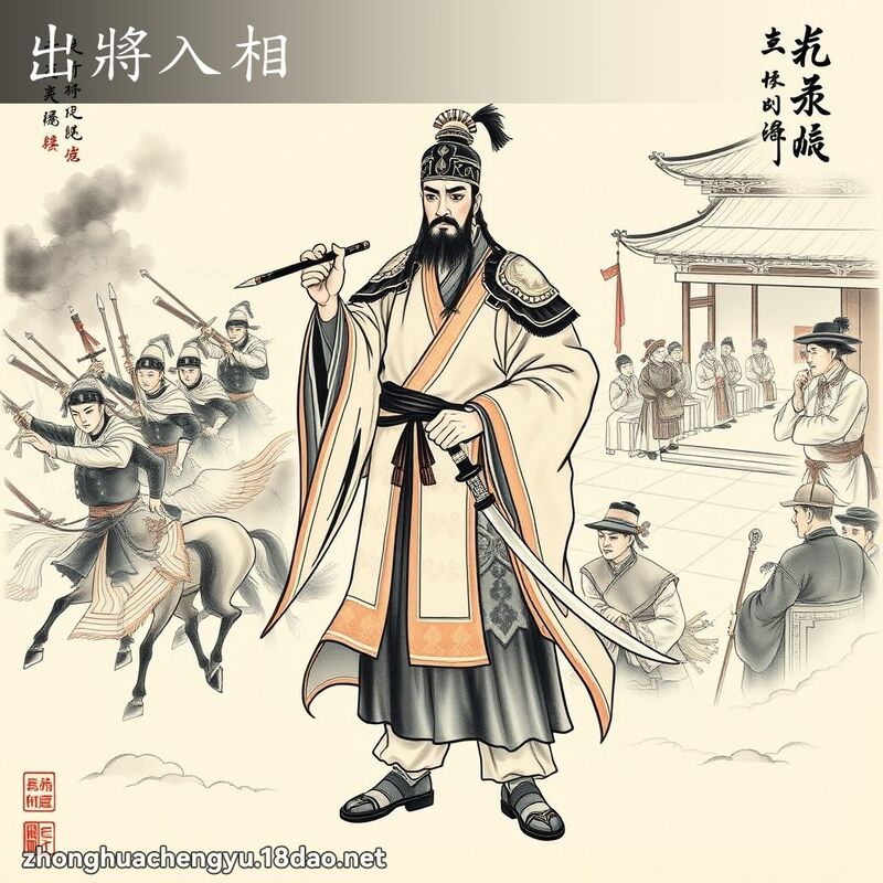 出將入相 配图