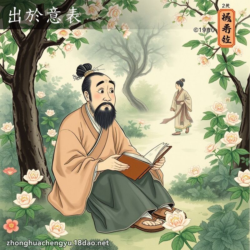 出於意表 配图