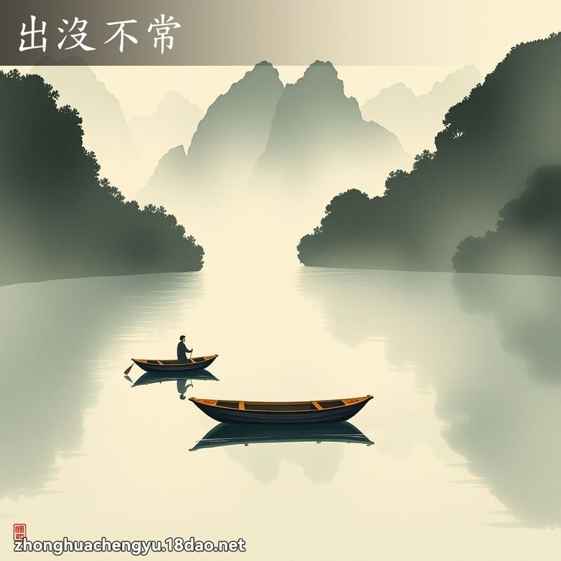 出沒不常 配图