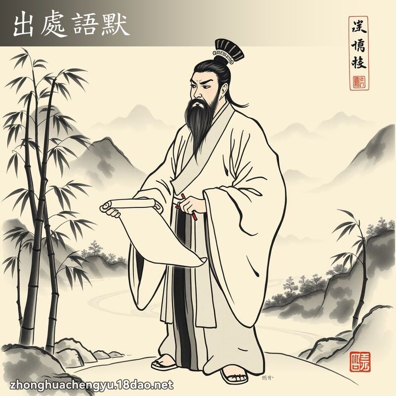出處語默 - 中華成語配圖