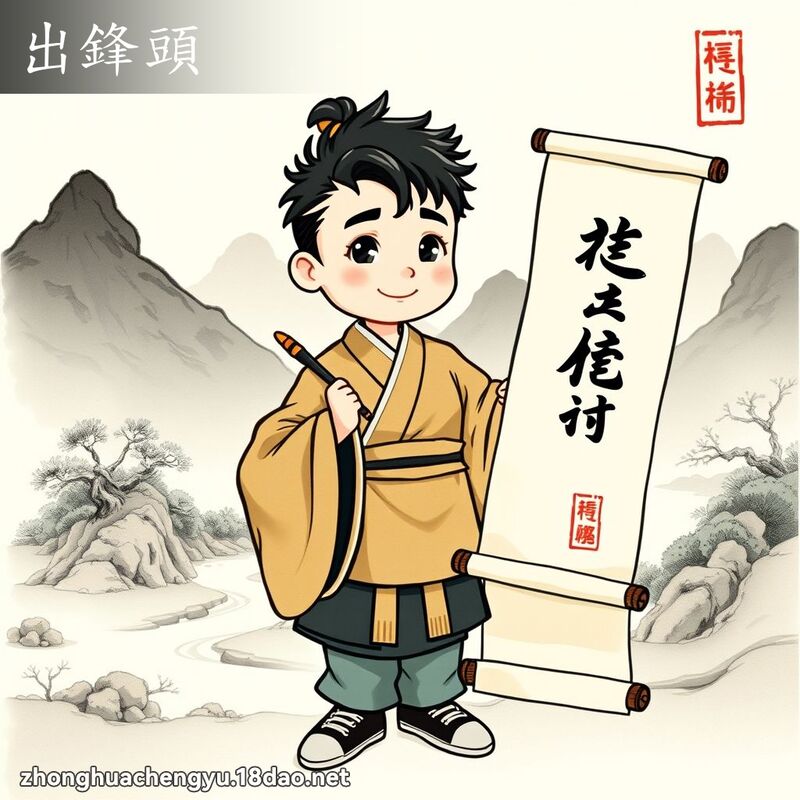 出鋒頭 配图