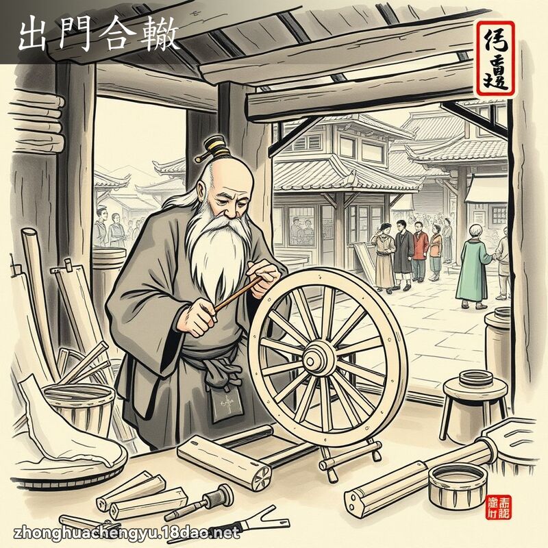 出門合轍 配图