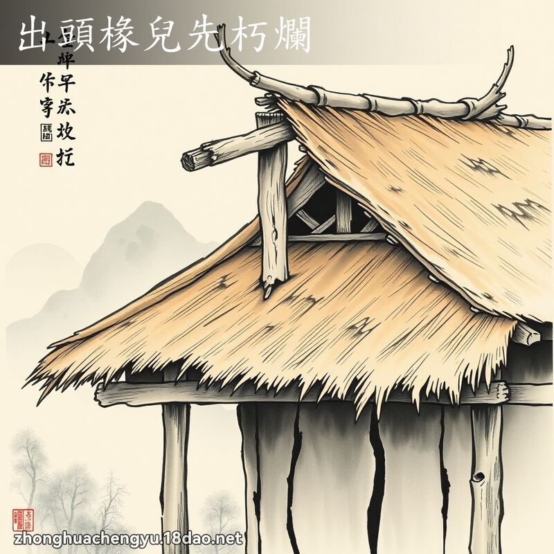 出頭椽兒先朽爛 配图