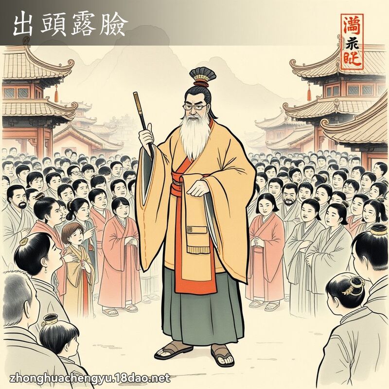 出頭露臉 配图