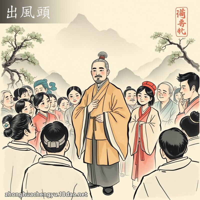 出風頭 配图